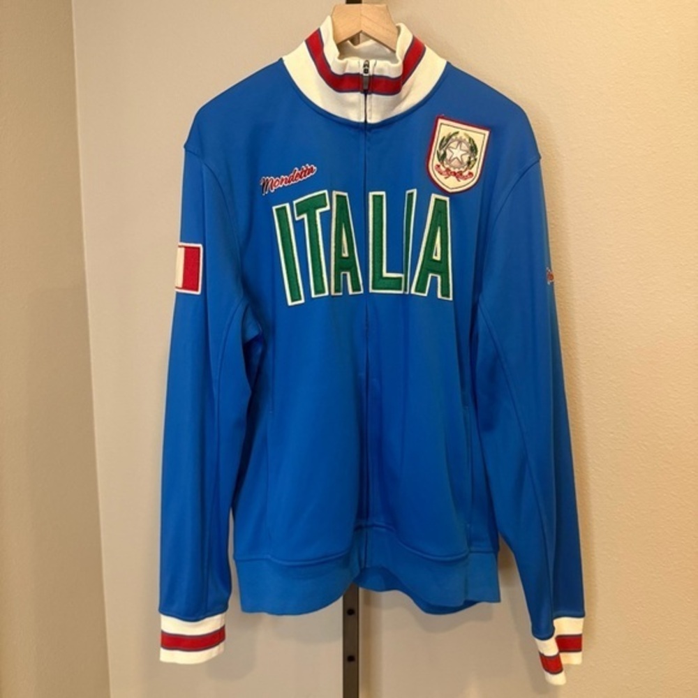 Vintage 90’s Mondetta Italia full zip track jacket size men’s XL